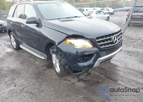 2014 Mercedes-Benz Ml 350 4Matic из США, поврежденный, VIN 4JGDA5HB8EA341905